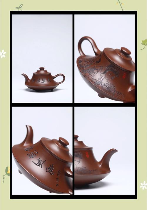 徐汉棠雕刻观音紫砂壶