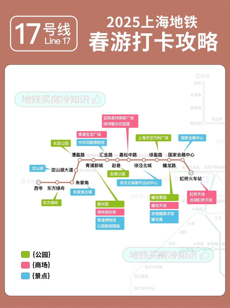 上海地铁17号线线路图