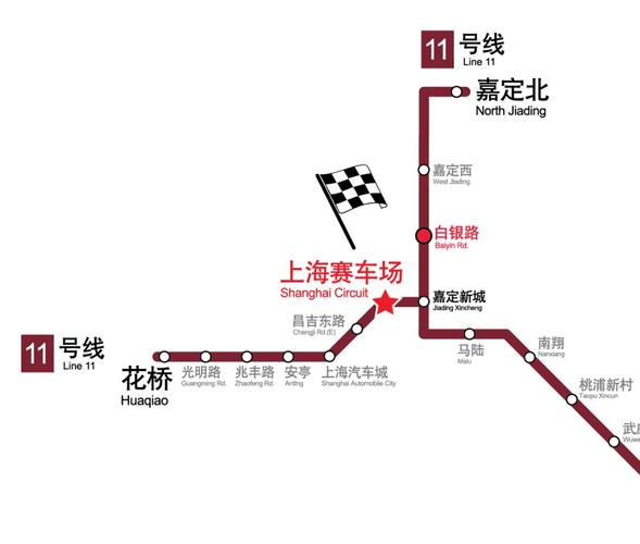 上海地铁11号线线路图
