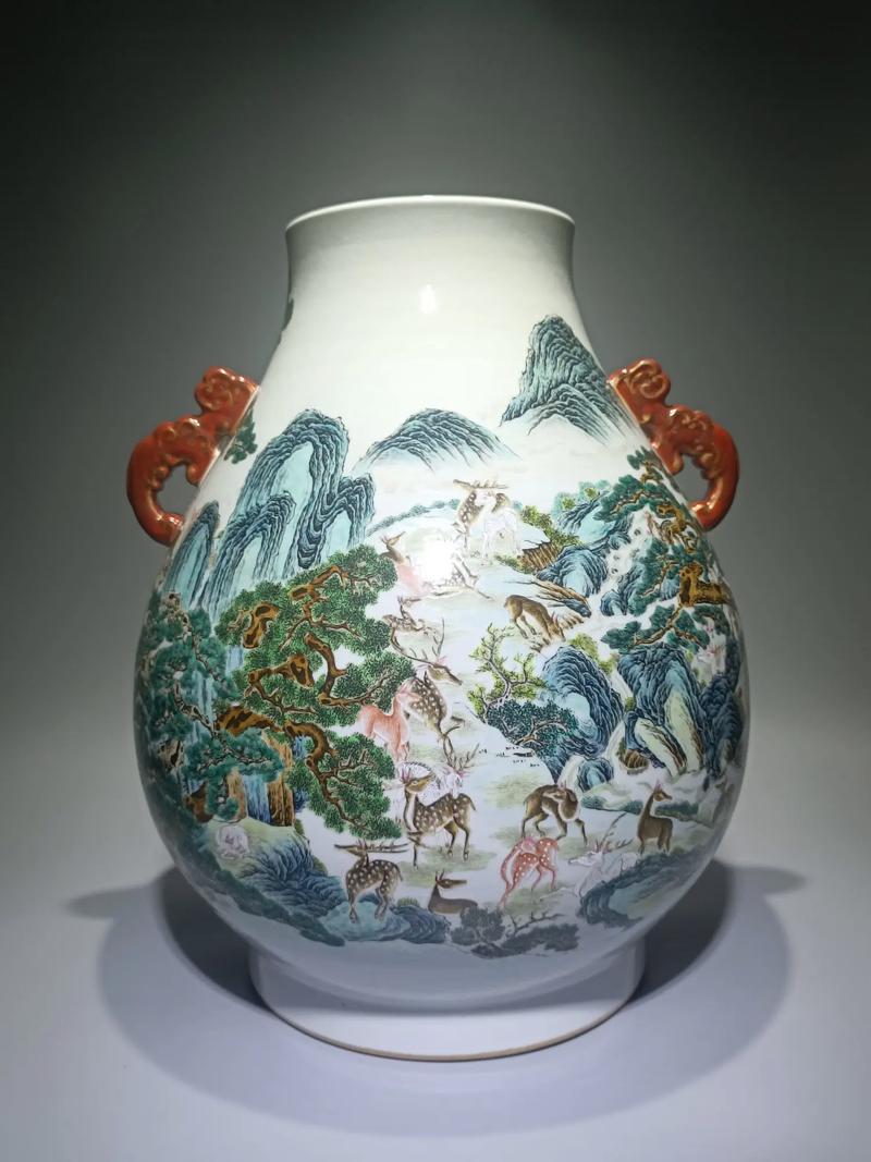 乾隆民窑粉彩瓷器图片