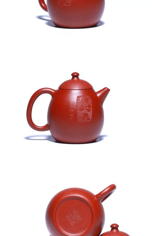 原矿大红袍紫砂壶图片