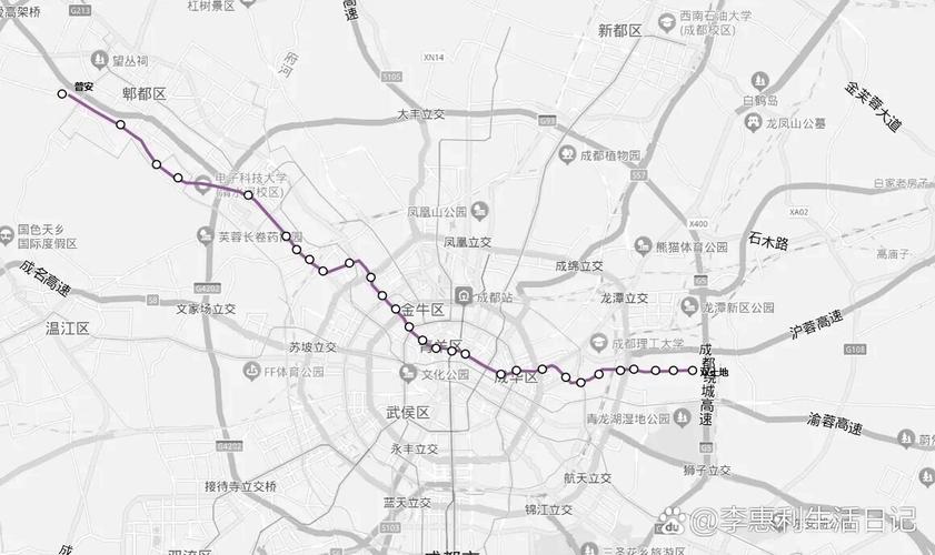 成都地铁12号线规划图