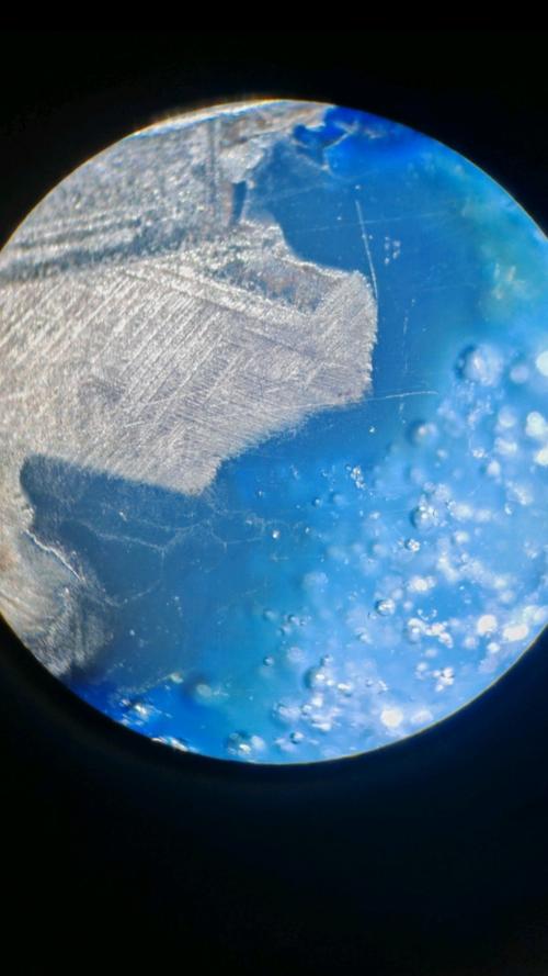 明代青花瓷器微观图片