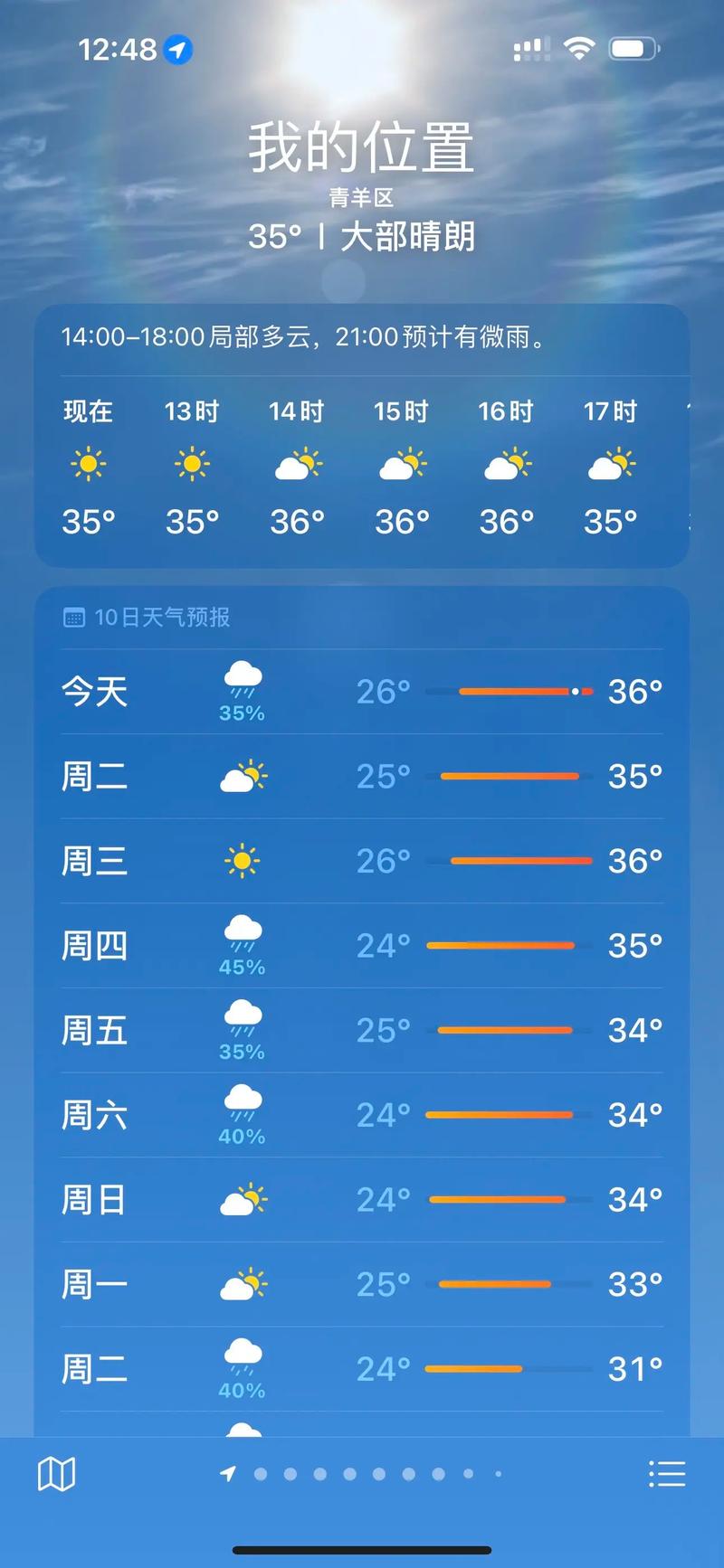 成都天气预报30天准确