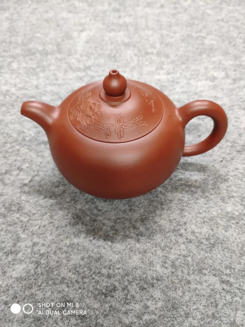 大红袍紫砂壶开裂图片