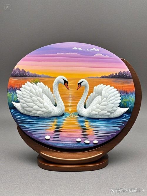 瓷器套装中天鹅的作用