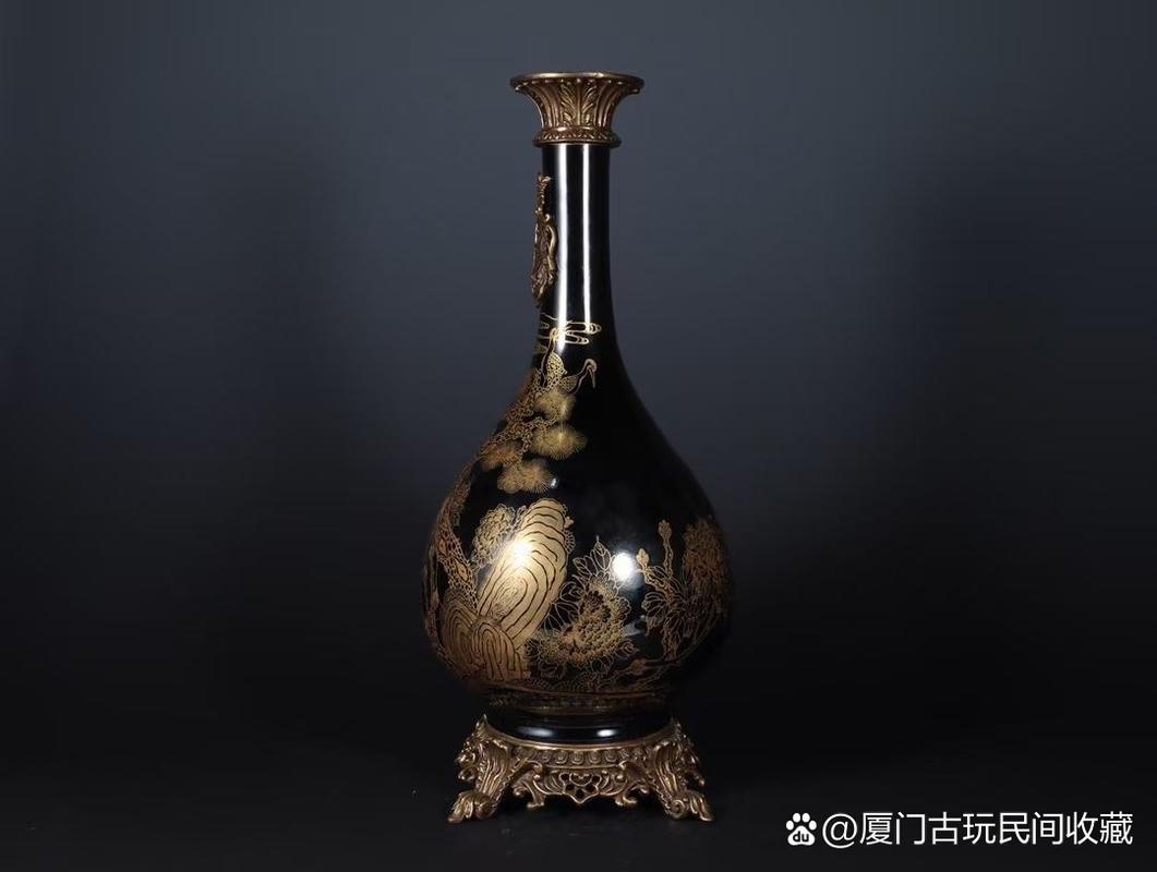 清康熙乌金釉瓷器鉴赏