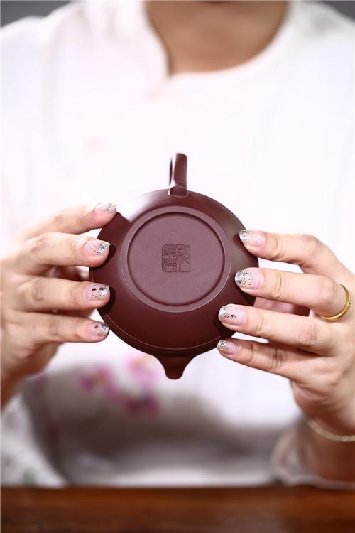 紫砂壶菊英印图片大全