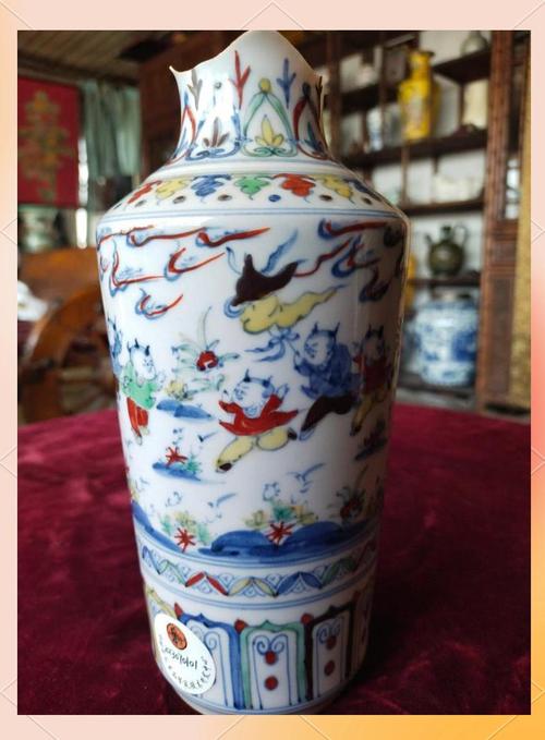 馆藏成化斗彩瓷器图片